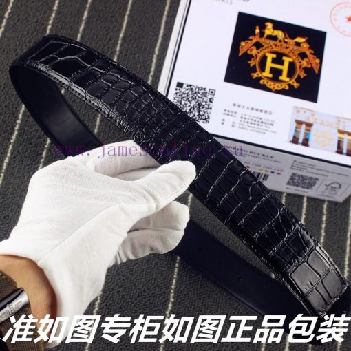 Hermes Her.. Mes crocodile patternIdentify and receive a punch as a giftMaterial: 100% head 28g13o96 - Image 8