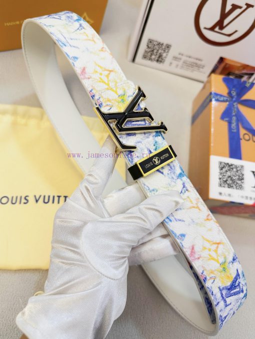 Belt LV Louis ReproductionThe waistband is made of 100% cowhide, ensuring a double-layer dia lntk28pi - Image 5