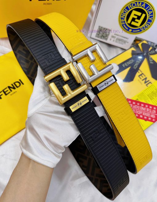 Belt FENDI Fendi ReproductionThe waistband is made of 100% imported top layer cowhide, ensur ylluzwyc - Image 10
