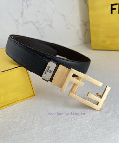 Fendi FENDI ️ Belt and beltBuckle, original classic pure copper boutique rotating buckle, ph xmbk4mqh