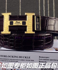 Hermes Her.. Mes crocodile patternIdentify and receive a punch as a giftMaterial: 100% head 78d618ow