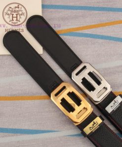 Belt and belt, automatic leather belt from Herm è sMen's belt material: 100% head layer cowh nhq8yxrb