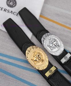 Belt belt Versace cowhide beltMen's belt material: 100% head layer cowhide belt, guaranteed o9xmlxqu