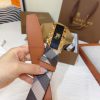 The new Burberry belt is synchronized with the new Italian made belt, made of selected smoot yyog0dp2