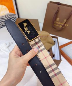 The new Burberry belt is synchronized with the new Italian made belt, made of selected smoot vwcqxd1r