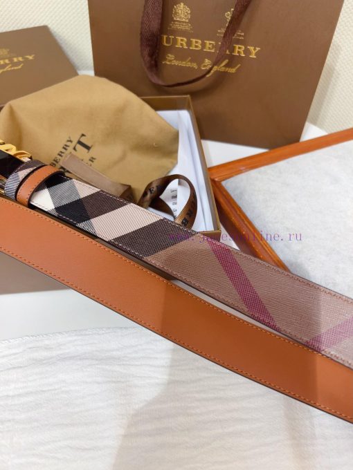 The new Burberry belt is synchronized with the new Italian made belt, made of selected smoot yyog0dp2 - Image 5