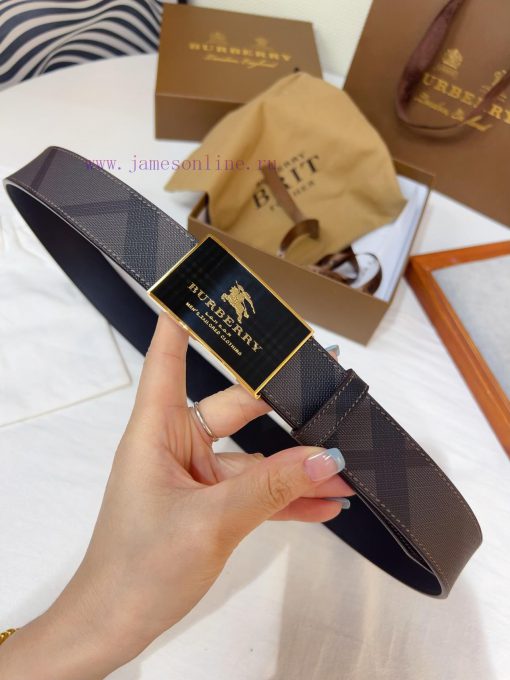 The new Burberry belt is synchronized with the new Italian made belt, made of selected smoot ajjm23fn - Image 8