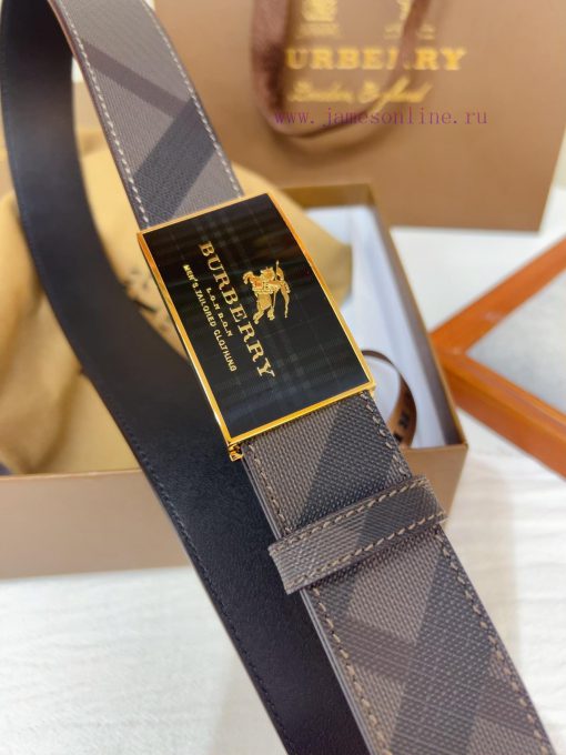 The new Burberry belt is synchronized with the new Italian made belt, made of selected smoot ajjm23fn - Image 9