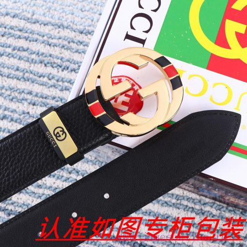 Gucci. Gucci waist beltThe material is made of 100% top layer cowhide, ensuring that 24k pur nf8286pu - Image 8