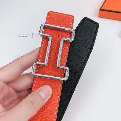 MADE IN FRANCEComplete setHERMESBuckle material: high-quality solid steel buckleThe front of hlnaw19n - Image 5