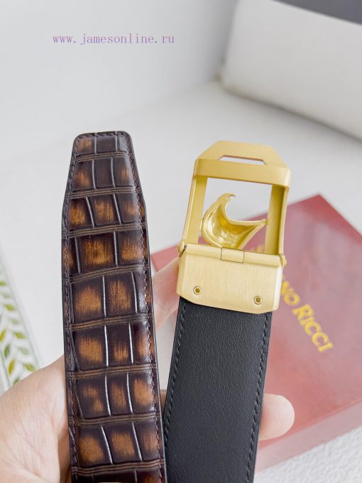 Stephen Ni Zhi Stefano Ricci Belt ️ Automatic BeltAutomatic buckle, made of pure steel mater ct51l1gp - Image 6