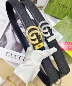 Belt Gucci Gucci automatic buckle-Belt replica Gucci The automatic belt series is made of 10 32ndbaas