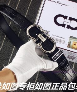 Ferragami crocodile patternComes with a punch as a giftThe material is made of 100% top laye i12qqc2c