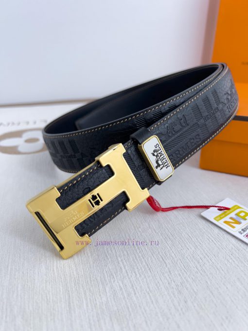 Hermes Hermes waist beltHanging buckle, classic pure steel material buckle head, double-side xpaf6mvh