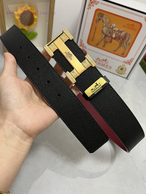 Hermes Hermès  Material: Leather Belt with 100% Head Layer. The leather belt is guaranteed t r2dskcw4 - Image 3