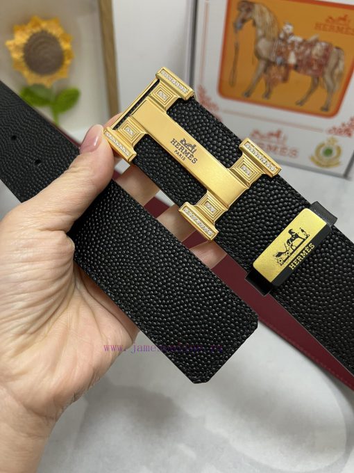 Hermes Hermès  Material: Leather Belt with 100% Head Layer. The leather belt is guaranteed t r2dskcw4 - Image 4