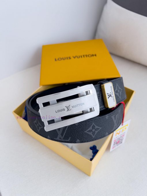 LV... Louis Vuitton Belt ️ Automatic BeltAutomatic buckle, made of pure steel material, with nrufbbj6 - Image 2