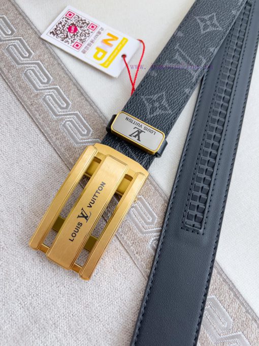 LV... Louis Vuitton Belt ️ Automatic BeltAutomatic buckle, made of pure steel material, with nrufbbj6 - Image 9