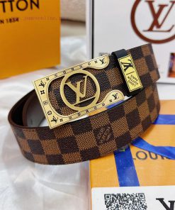 Belt LV Louis Vuitton's top tier replicaThe waistband is made of 100% cowhide, ensuring genu k1iptcyn