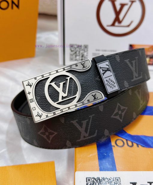 Belt LV Louis Vuitton's top tier replicaThe waistband is made of 100% cowhide, ensuring genu vi2gnh68 - Image 2