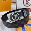Belt LV Louis Vuitton's top tier replicaThe waistband is made of 100% cowhide, ensuring genu srljk30r