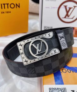 Belt LV Louis Vuitton's top tier replicaThe waistband is made of 100% cowhide, ensuring genu srljk30r
