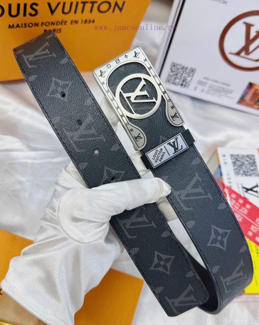 Belt LV Louis Vuitton's top tier replicaThe waistband is made of 100% cowhide, ensuring genu vi2gnh68 - Image 7