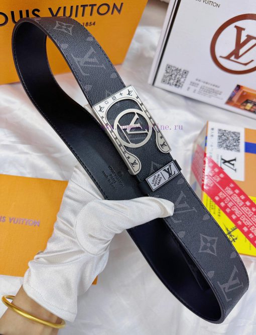 Belt LV Louis Vuitton's top tier replicaThe waistband is made of 100% cowhide, ensuring genu vi2gnh68 - Image 8