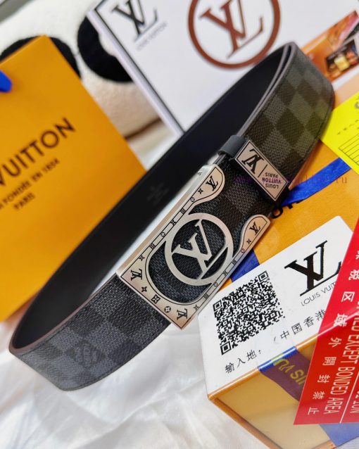 Belt LV Louis Vuitton's top tier replicaThe waistband is made of 100% cowhide, ensuring genu srljk30r - Image 7
