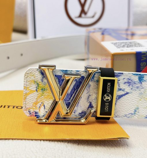 Belt LV Louis ReproductionThe waistband is made of 100% cowhide, ensuring a double-layer dia b3dnrktt - Image 10