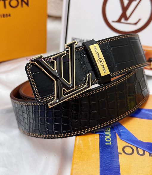 Belt LV Louis ReproductionThe waistband is made of 100% cowhide, ensuring a double layered t 6qsync1z