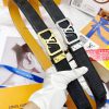 Belt LV Louis Vuitton automatic buckle-Belt replica The automatic belt series is made of 100 ijtdhrqf