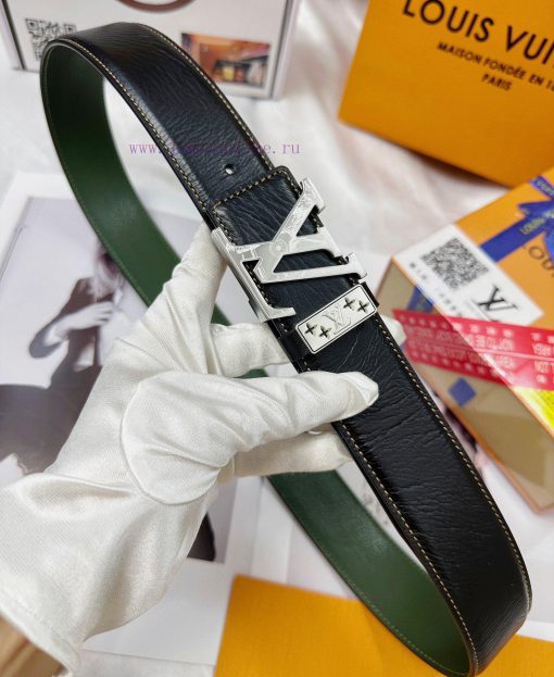 Belt LV Louis Vuitton's top tier replicaThe waistband is made of 100% cowhide, ensuring genu rblbl954 - Image 5
