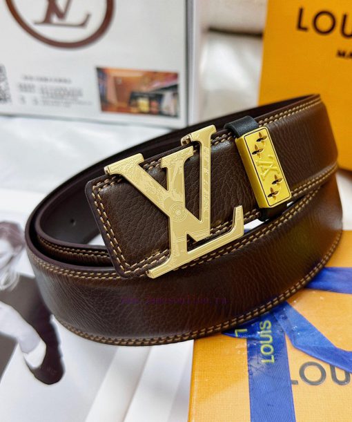 Belt LV Louis Vuitton's top tier replicaThe waistband is made of 100% cowhide, ensuring genu anyt1gua - Image 2
