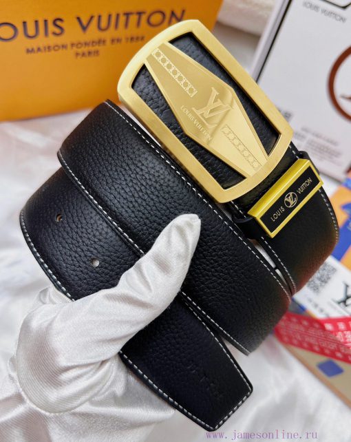 Belt LV Louis Vuitton's top tier replicaThe waistband is made of 100% cowhide, ensuring genu wikvbn8e