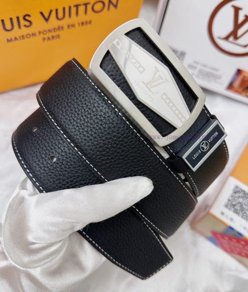 Belt LV Louis Vuitton's top tier replicaThe waistband is made of 100% cowhide, ensuring genu cor71obf - Image 3
