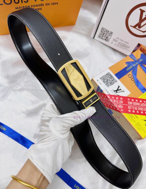 Belt LV Louis Vuitton's top tier replicaThe waistband is made of 100% cowhide, ensuring genu wikvbn8e - Image 5