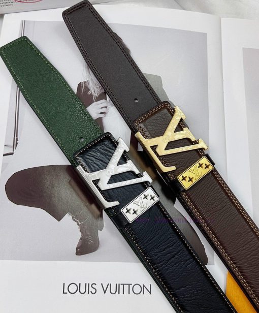 Belt LV Louis Vuitton's top tier replicaThe waistband is made of 100% cowhide, ensuring genu anyt1gua - Image 10