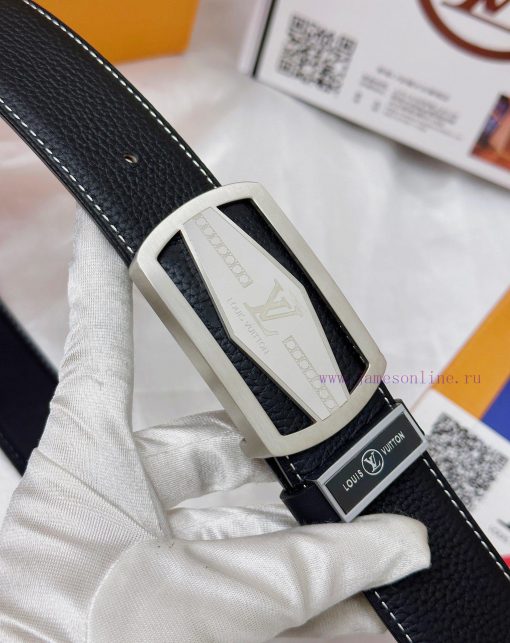 Belt LV Louis Vuitton's top tier replicaThe waistband is made of 100% cowhide, ensuring genu cor71obf - Image 10