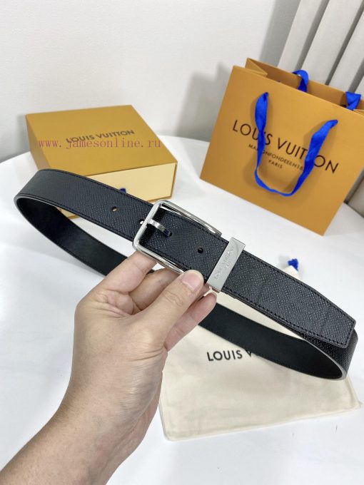 Comes with a complete set of Louis Vuitton classic belt gift box, original Italian imported k6h7kdkr - Image 9