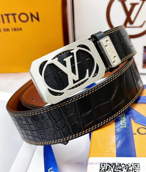 Belt LV Louis Vuitton replicaThe waistband is made of 100% cowhide, ensuring a 24K pure stee a0ol6cmq - Image 3