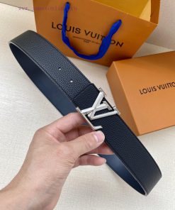 Comes with a complete gift boxThe LV Pyramide Twisted double-sided belt is made of soft Taur heivlxwq