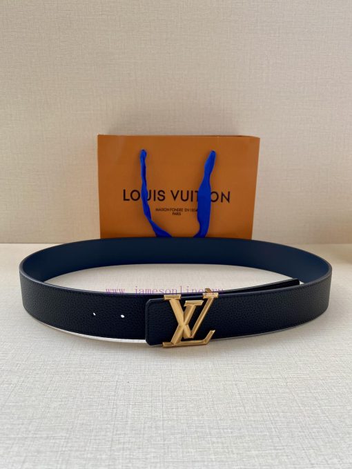Comes with a complete gift boxThe LV Pyramide Twisted double-sided belt is made of soft Taur heivlxwq - Image 6