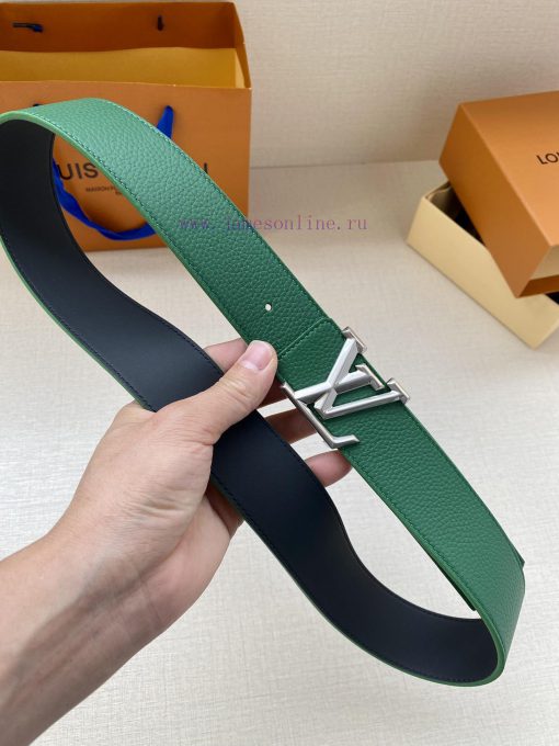 Comes with a complete gift boxThe LV Pyramide Twisted double-sided belt is made of soft Taur 6ol2ga56 - Image 7