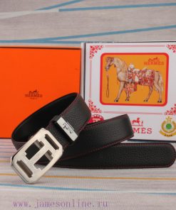 Belt and belt, automatic leather belt from Herm è sMen's belt material: 100% head layer cowh 8r0bqtjz