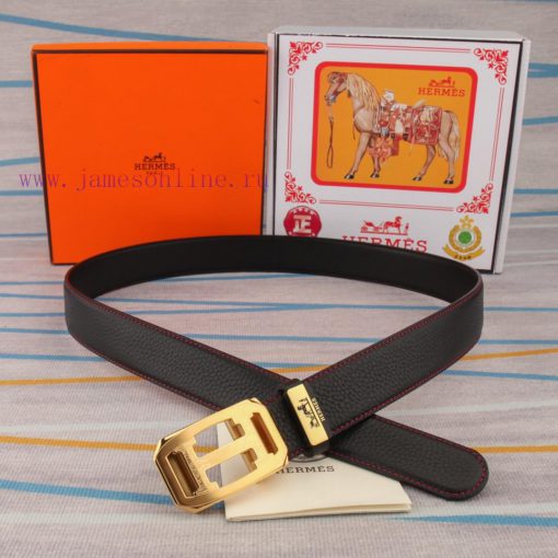 Belt and belt, automatic leather belt from Herm è sMen's belt material: 100% head layer cowh nhq8yxrb - Image 7