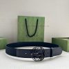This wide waistband with a width of 4.0 cm is adorned with classic double G details, reminis lpbtfk4u
