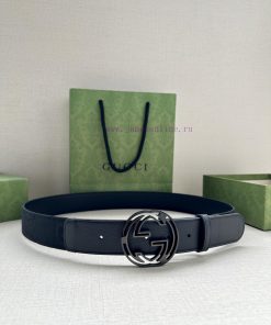 This wide waistband with a width of 4.0 cm is adorned with classic double G details, reminis lpbtfk4u