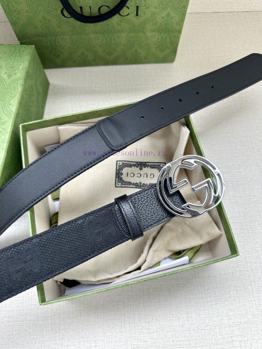 This wide waistband with a width of 4.0 cm is adorned with classic double G details, reminis lpbtfk4u - Image 7