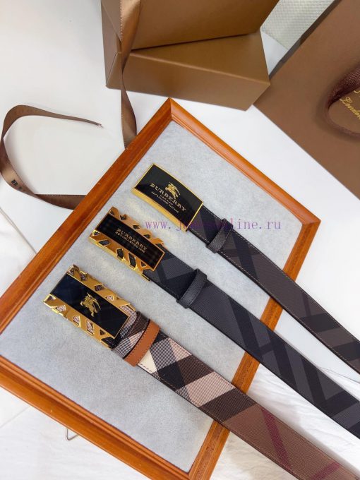 The new Burberry belt is synchronized with the new Italian made belt, made of selected smoot 8b7wyny3 - Image 10